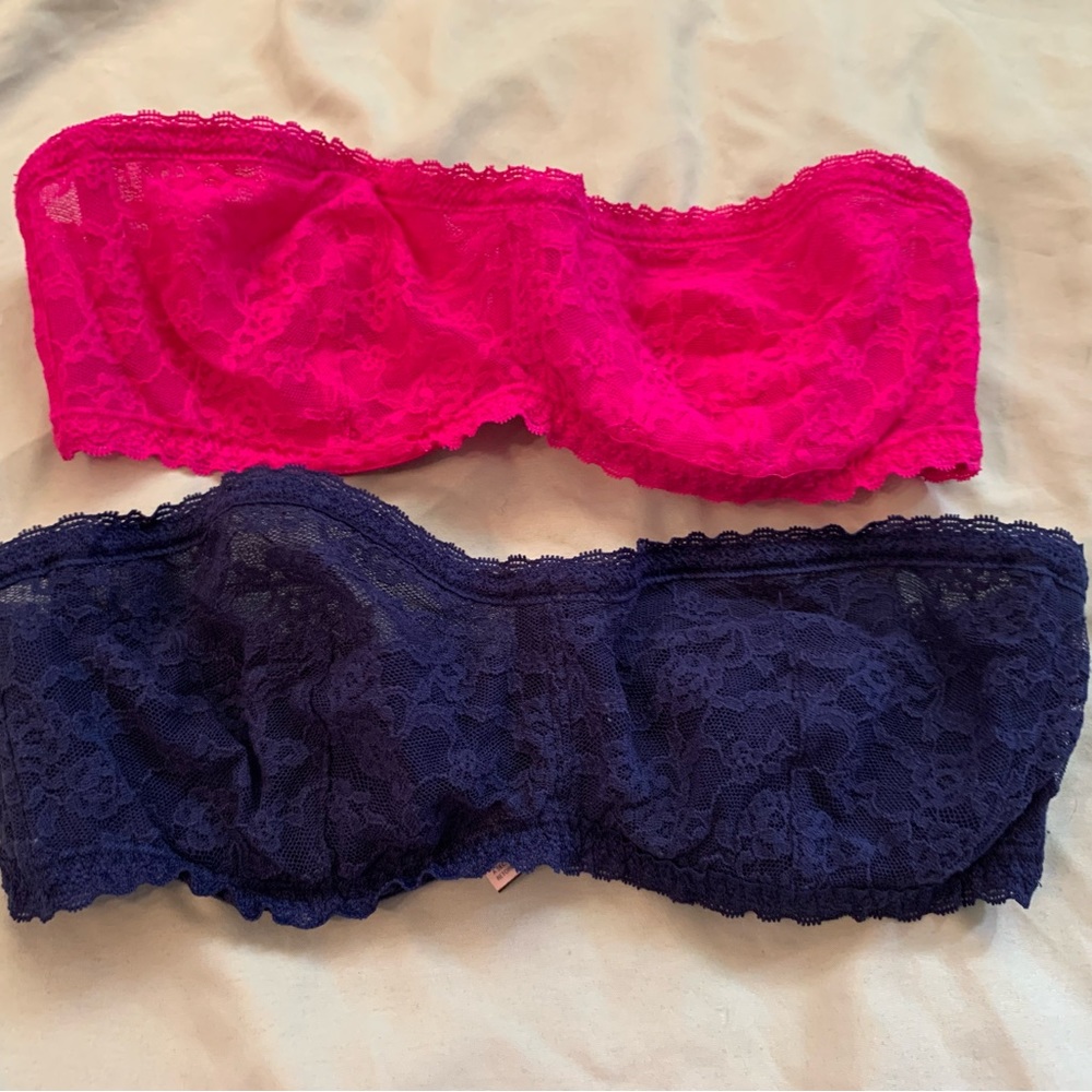 Victoria’s Secret strapless bras